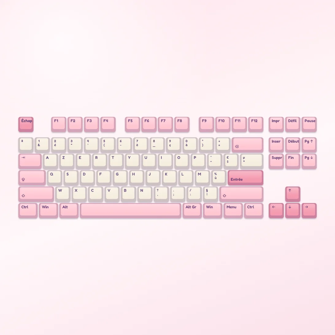 Jeu de keycaps Sakura