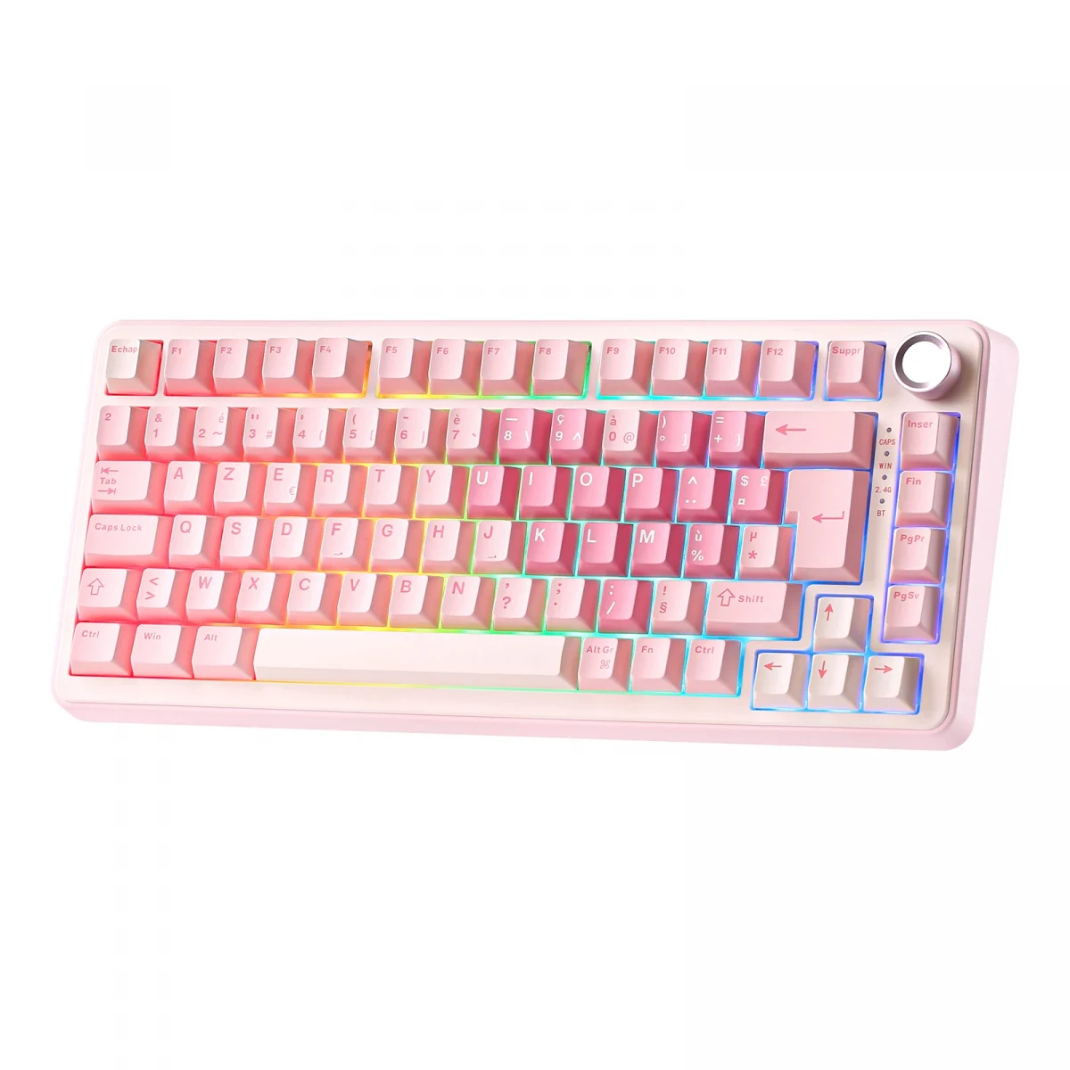 YUNZII B75 Pro Pink Heart — AZERTY