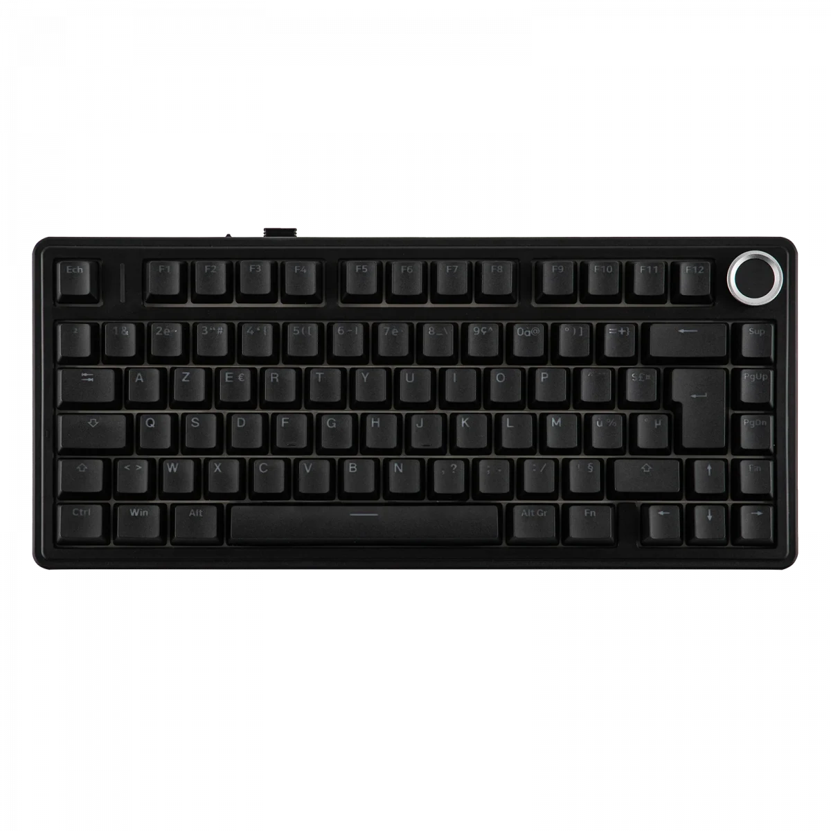 AULA F75 Schwarz — Französisches AZERTY